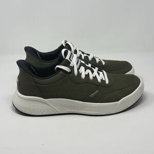 Skechers Cyrus Raiden Sneakers Shoes Mens 12 Olive Green Hands Free Slip Ins